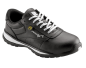Preview: RUNNEX 5382 GirlStar S3S Damen-Sicherheitshalbschuh aus schwarzem Glattleder – sportliche Seitenansicht